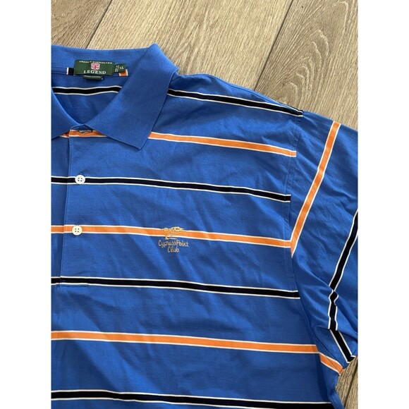 Cypress Point Club Pebble Beach Member Mens XL Golf Polo Shirt Andrew Carrington - Picture 2 of 7